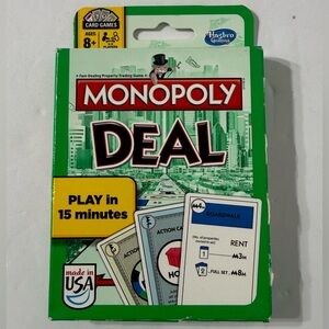 NIB Parker Brothers Monopoly Deal Card Game